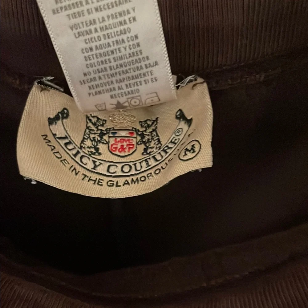 Juicy Couture Brown Velour Pants - Picture 3 of 6